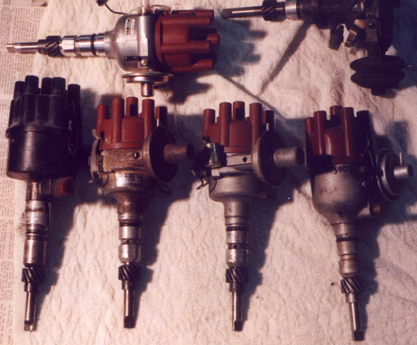 Assortment of Toyota and aftermarket distributors